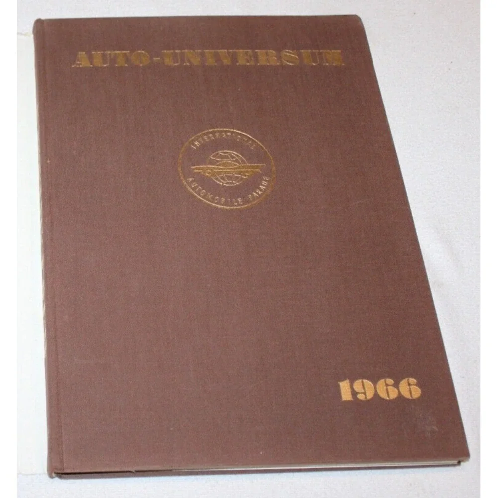 1966 Auto-Universum Vol. 9 International Automobile Parade HB w/ DJ West Germany